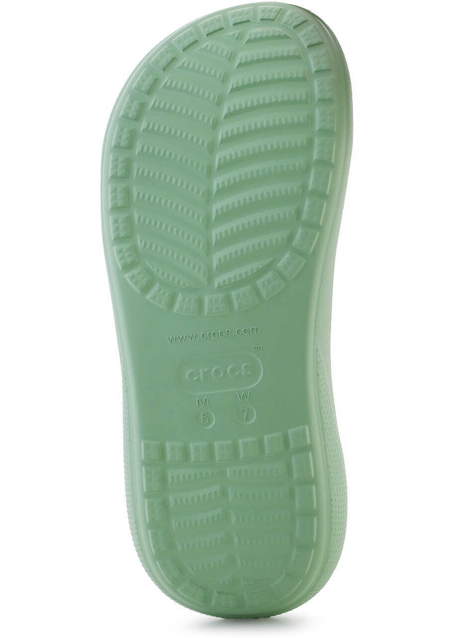 Slapi Crocs CLASSIC CRUSH SANDAL FAIR GREEN 207670 - 374 N/A Femei (BM 15680117) 7