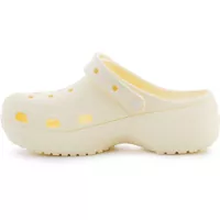 Slapi pentru Baieti - Slapi Crocs CLASSIC PLATFORM CLOG W BUTTERCREAM 206750 - 76O Yellow Baieti (BM 15680120) - B-mall.ro