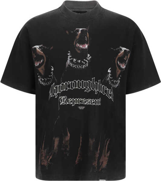 Tricouri REPRESENT Maxi print T-Shirt VINTAGE BLACK Barbati (BM 15680267) 1