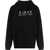 KIDSUPER Fleeced- Cotton Hoodie With Embroidery Black
