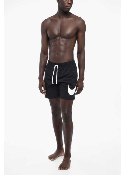 Sorturi de baie Nike Nylon Swim Shorts With Printed Logo Black Barbati (BM 15680516) 4