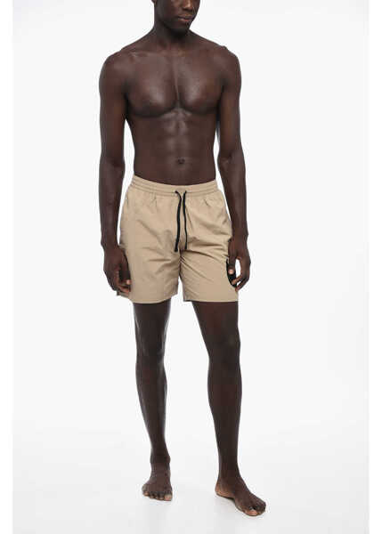 Sorturi de baie Nike Nylon Swim Shorts With Contrasting Details Beige Barbati (BM 15680519) 4
