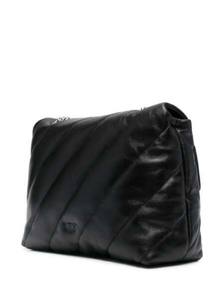 Genti de mana Pinko LOVE PUFF BIG CL SHEEP NAPPA BAG Black   Femei (BM 15680861) 3