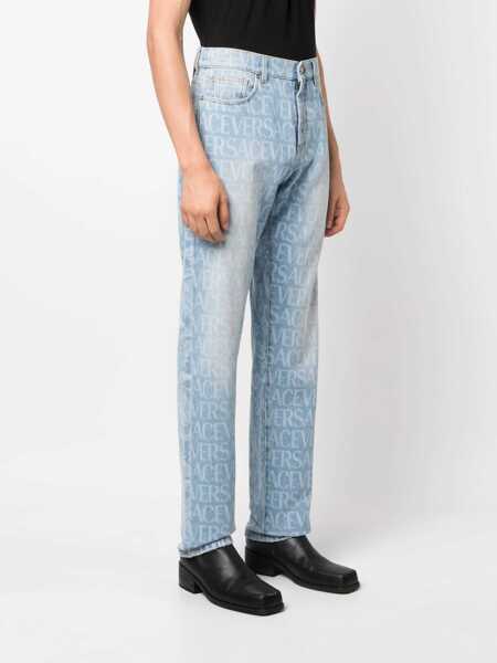 Blugi Versace Versace Versace Allover Jeans BLUE Barbati (BM 15681452) 3