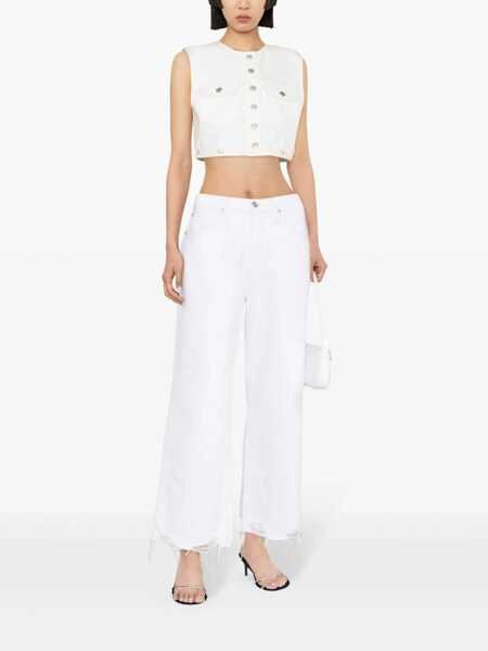 Pulovere COURRGES Courrges Multiflex Denim Jacket WHITE Femei (BM 15682073) 2