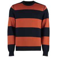 Pulovere Paul & Shark Virgin Wool Crew-Neck Sweater Barbati