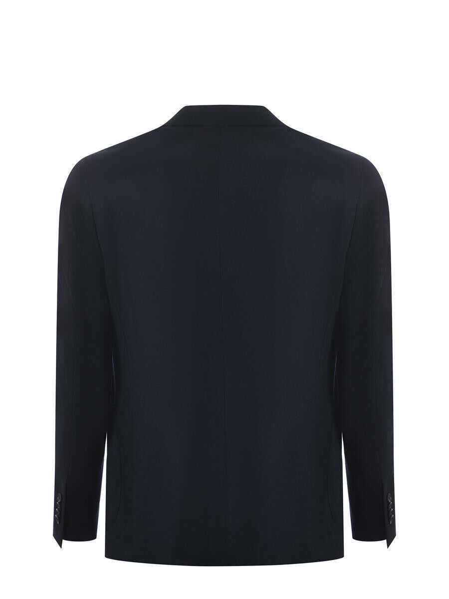 Geci Tagliatore Tagliatore  Worsted Wool Jacket BLUE Barbati (BM 15683459) 3