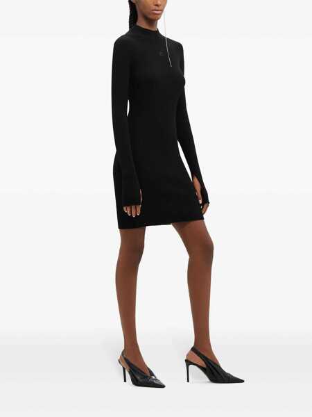 Rochii COURRGES Courrges Dress With Logo Black Femei (BM 15685853) 3