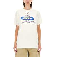 Tricouri Vivienne Westwood Antiwaste Cotton T-Shirt Femei