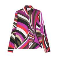 Camasi Pucci Printed Silk Shirt Femei