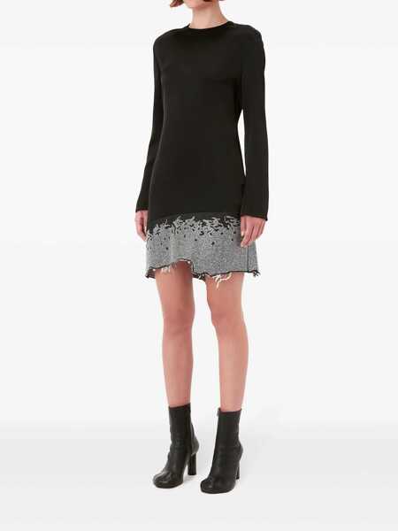 Rochii JW Anderson JW Anderson Dress With Glitter Black Femei (BM 15692147) 3