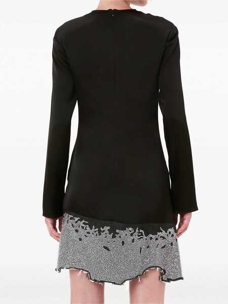 Rochii JW Anderson JW Anderson Dress With Glitter Black Femei (BM 15692147) 5