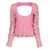 CORMIO Cormio Round Neck Cardigan PINK