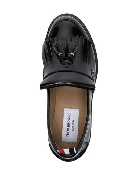 Mocasini Thom Browne Thom Browne Kilt Nappa Loafer Black Femei (BM 15692999) 4