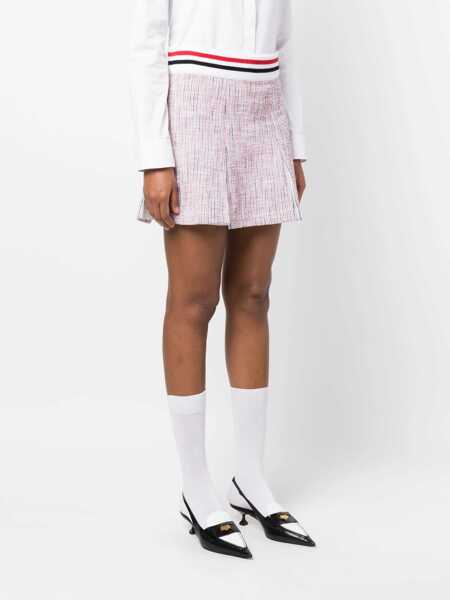 Fuste Thom Browne Thom Browne Miniskirt WHITE Femei (BM 15693212) 3