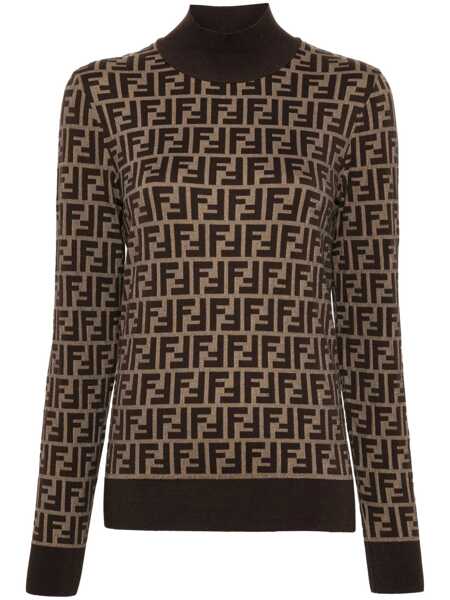 Pulovere Fendi Fendi Knitwear PRINTED Femei (BM 15693587) 1