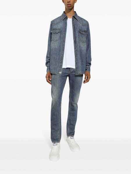 Camasi de blugi Dolce & Gabbana Dolce & Gabbana Denim Shirt BLUE Barbati (BM 15693608) 2
