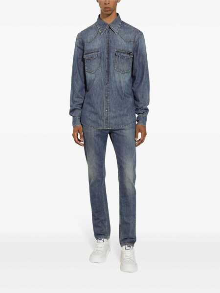 Camasi de blugi Dolce & Gabbana Dolce & Gabbana Denim Shirt BLUE Barbati (BM 15693608) 3