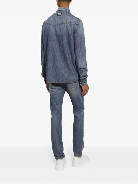 Camasi de blugi Dolce & Gabbana Dolce & Gabbana Denim Shirt BLUE Barbati (BM 15693608) 4