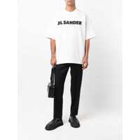 Tricouri Jil Sander pentru Barbati - Tricouri Jil Sander Jil Sander T-Shirt With Logo WHITE Barbati (BM 15694892) - B-mall.ro