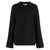 Michael Kors Michael Kors Merino Wool Crew-Neck Sweater Black