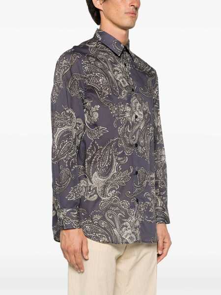 Camasi ETRO Etro Soho Shirt BLUE Barbati (BM 15696962) 3