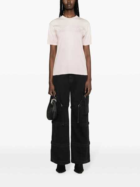 Tricouri Off-White Off-White T-Shirt Laundry Casual PINK Femei (BM 15697532) 2