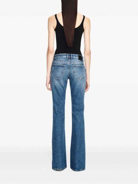 Blugi Off-White Off-White Flared Arrow Jeans BLUE Femei (BM 15697754) 4