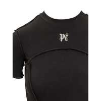 Rochii Palm Angels Dama - Rochii Palm Angels Palm Angels Dress With Monogram Pa Black Femei (BM 15698444) - B-mall.ro