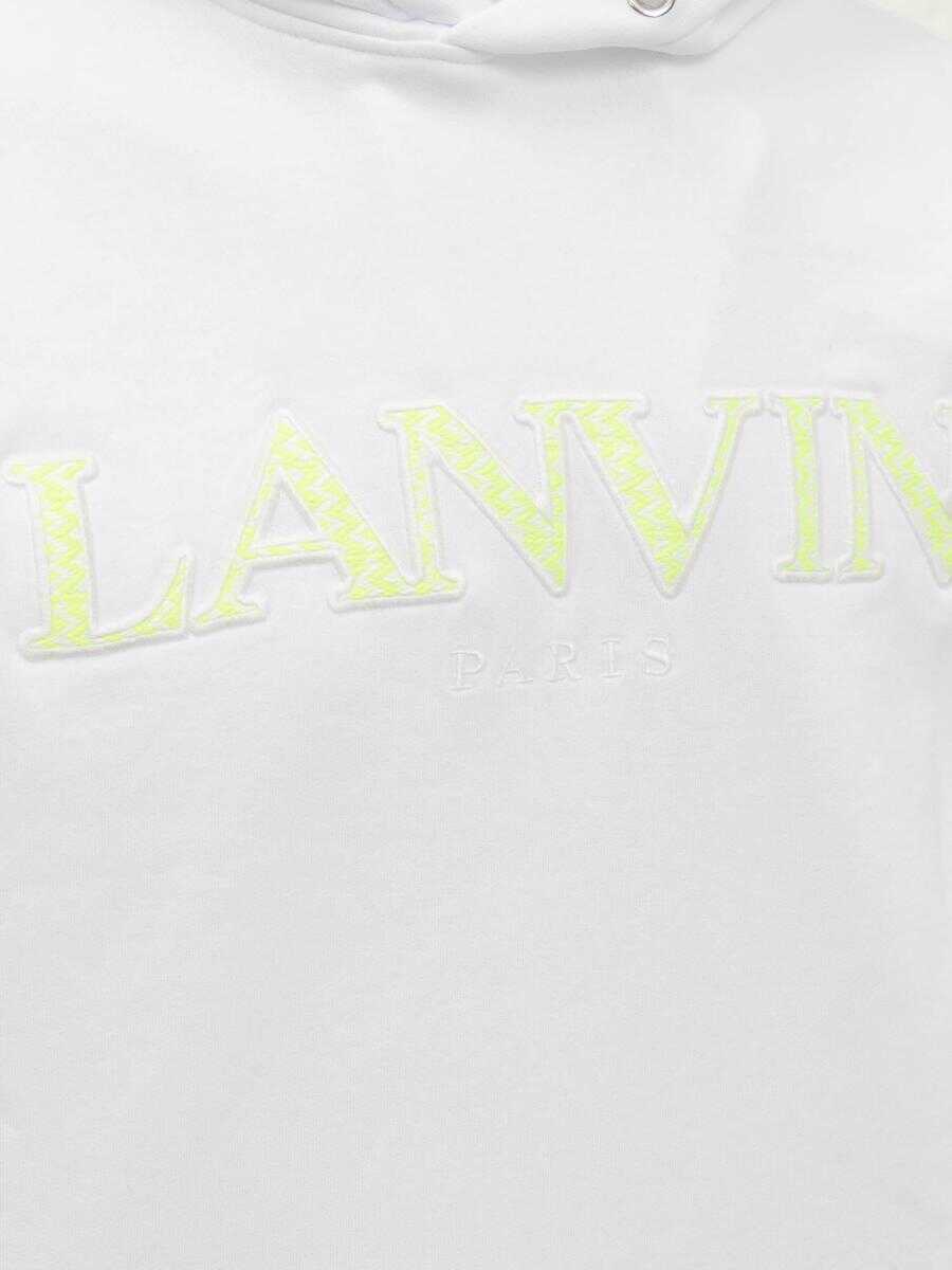 Pulovere Lanvin Lanvin Sweatshirt With Logo WHITE Barbati (BM 15698666) 4