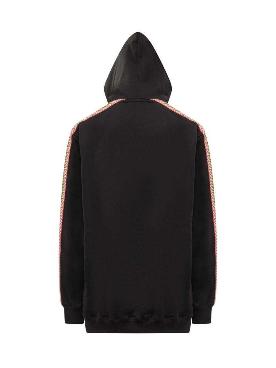 Pulovere Lanvin Lanvin Sweatshirt With Logo Black Barbati (BM 15698672) 2