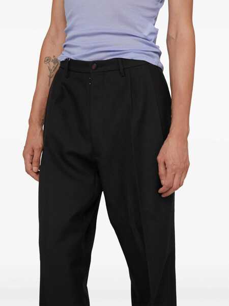 Pantaloni casual Maison Margiela Maison Margiela Pant Clothing Black Femei (BM 15699641) 4
