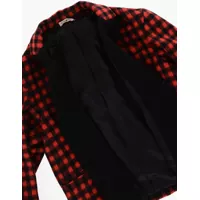 Geci pentru Fete - Paltoane N21 Kids Buffalo Check Wool Blend Coat Black Fete (BM 15702458) - B-mall.ro