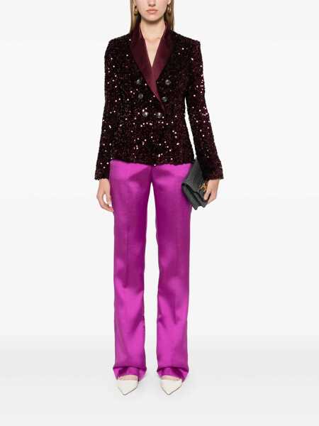 Paltoane Elisabetta Franchi JACKET Red Femei (BM 15702806) 2