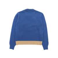 Pulovere casual Moncler pentru Baieti - Pulovere casual Moncler CREW NECK Blue Baieti (BM 15702866) - B-mall.ro