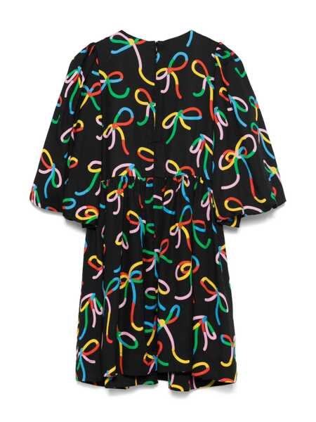 Rochii Stella McCartney WOVEN DRESS Black   Fete (BM 15702911) 2