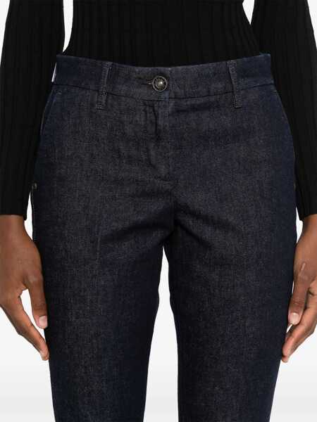 Blugi drepti Jacob Cohen DENIM PANTS Blue Femei (BM 15702920) 5