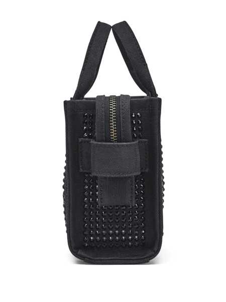 Genti de umar Marc Jacobs Marc Jacobs The Crystal Canvas Crossbody Tote Crossbody Bag Black Femei (BM 15705755) 4