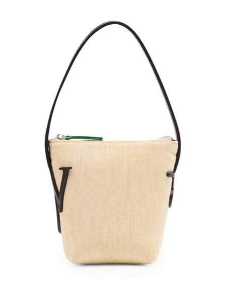 Genti de umar JW Anderson JW Anderson Mini Anchor Hobo Bag Beige Femei (BM 15708560) 1