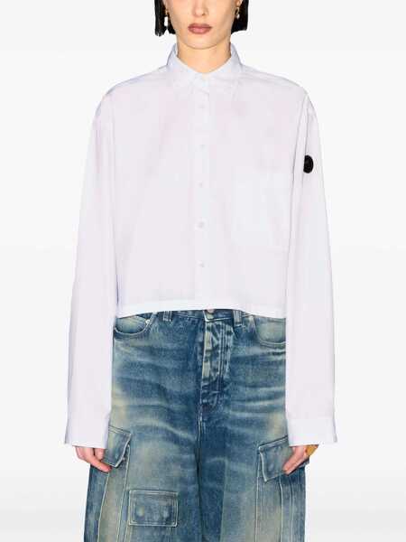 Camasi AMBUSH Ambush Logo Shirt WHITE Femei (BM 15709226) 3