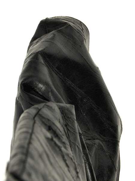 Bocanci Rick Owens Rick Owens Drkshdw Fetish Boots Black Femei (BM 15709799) 4