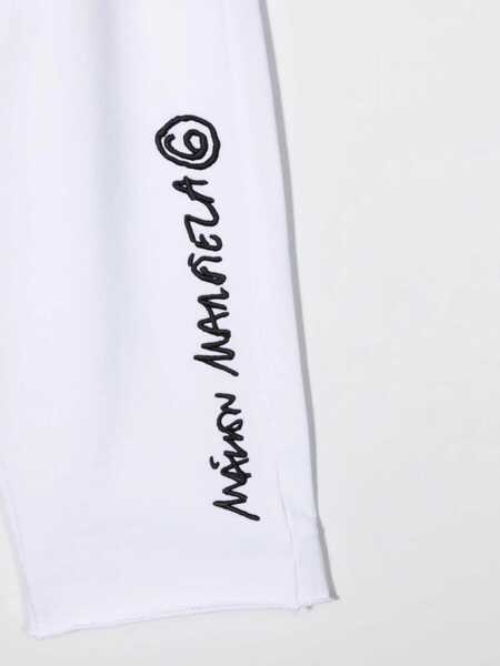 Pantaloni casual MM6 Maison Margiela Pants WHITE Baieti (BM 15715955) 3
