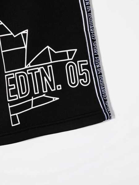 Sosete DSQUARED2 Socks BLACK Baieti (BM 15715973) 3