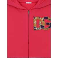 Bluze de trening pentru Fete - Bluze de trening Dolce & Gabbana Zipper Hoodie FUCHSIA Fete (BM 15716318) - B-mall.ro