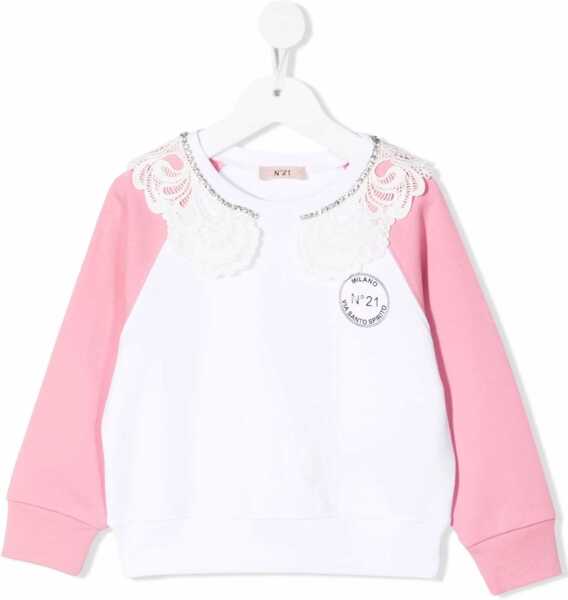 Pulovere casual N21 Sweatshirt WHITE Fete (BM 15716360) 1