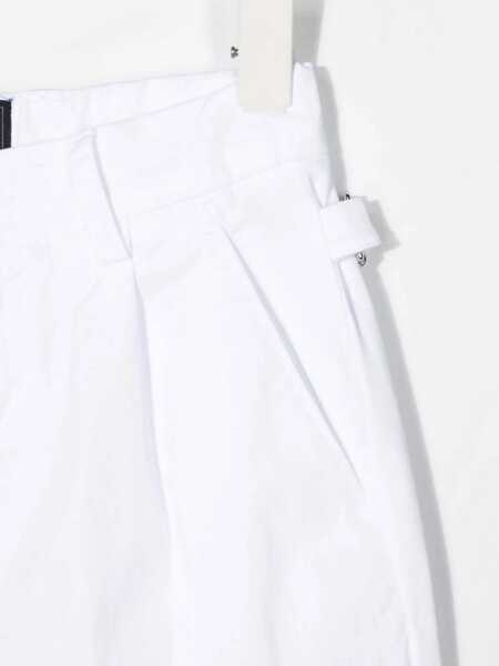Pantaloni casual Fay Fabric Pants WHITE Baieti (BM 15716387) 3