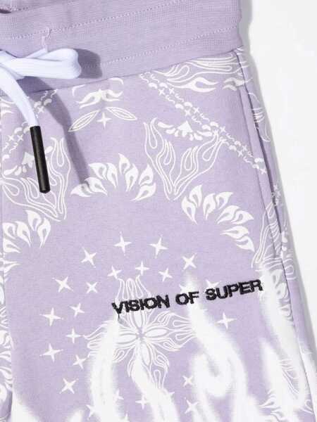 Pantaloni scurti Vision of Super Lilac Shorts Kids With Bandana Print LILAC Baieti (BM 15716429) 3