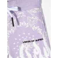 Pantaloni scurti pentru Baieti - Pantaloni scurti Vision of Super Lilac Shorts Kids With Bandana Print LILAC Baieti (BM 15716429) - B-mall.ro