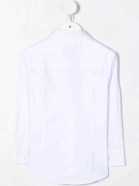 Camasi casual Fay Fabric Shirts WHITE Baieti (BM 15716492) 2