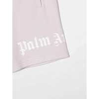 Pantaloni scurti pentru Fete - Pantaloni scurti Palm Angels Fleece Girl Short Logo LILAC Fete (BM 15716507) - B-mall.ro